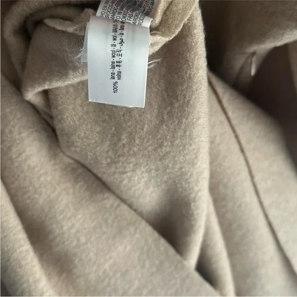 New ZARA Long Sleeve Bouclé Wool Dress ZW Collection - Picture 8 of 8